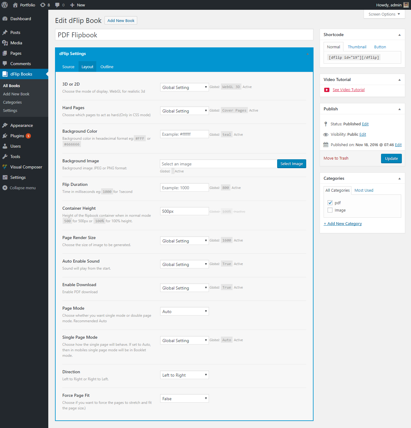 DFLIP Wordpress Flipbook Documentation