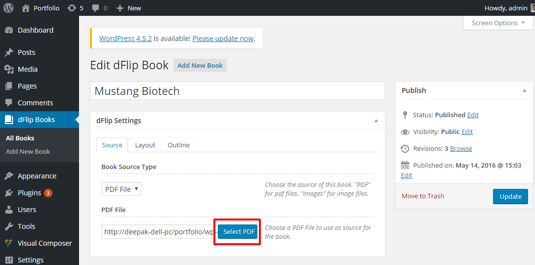DFLIP Wordpress Flipbook Documentation